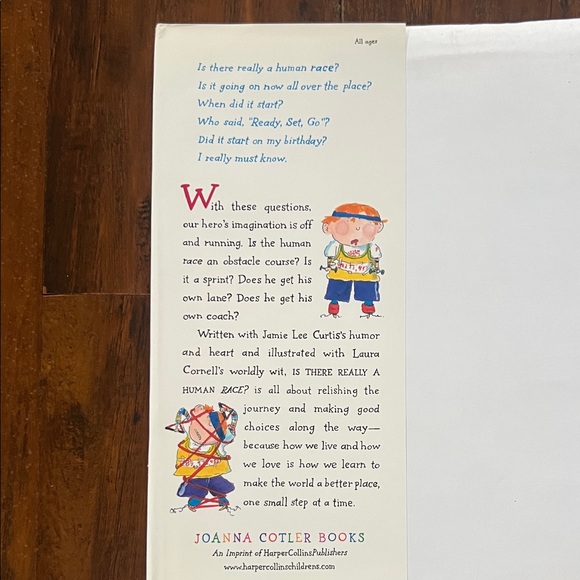 5/$10 Kids Picture Books | Is There Really a Human Race? by Jamie Lee Curtis - Picture 8 of 12